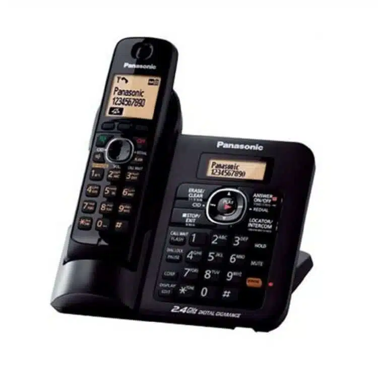PANASONIC CORDLESS PHONE-PANKXTG3811BXB