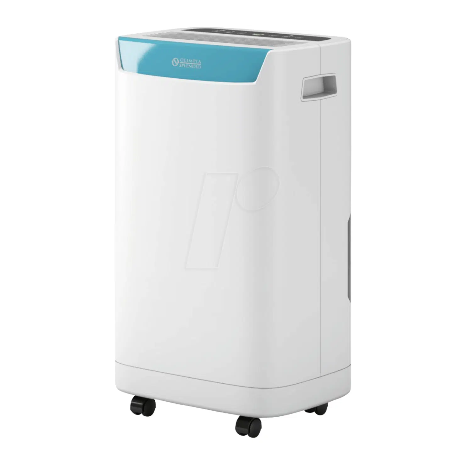 Olimpia Splendid white Aquaria dehumidifier OS02062 front view with 14L capacity