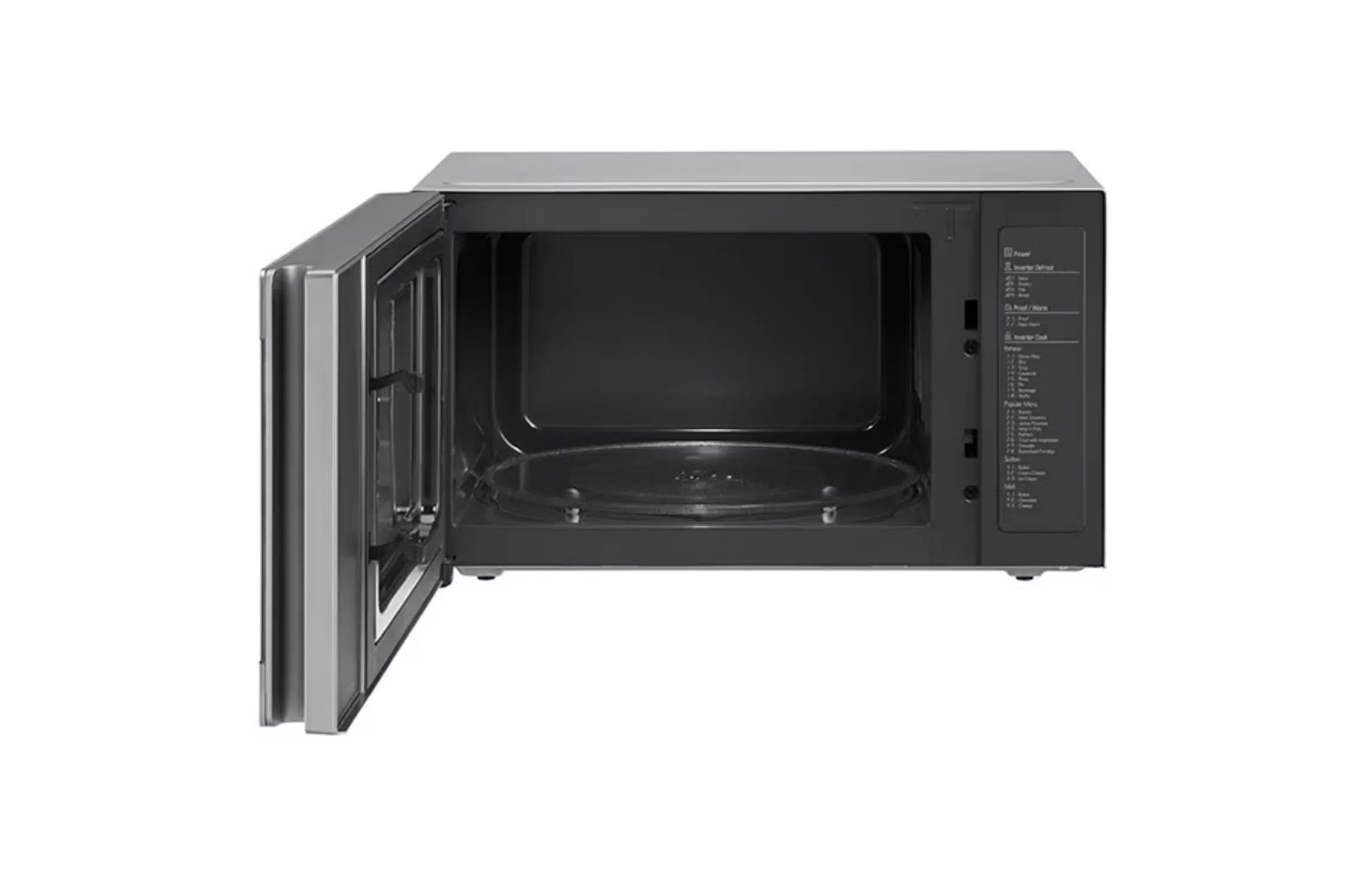 LG 42L Microwave Oven control panel
