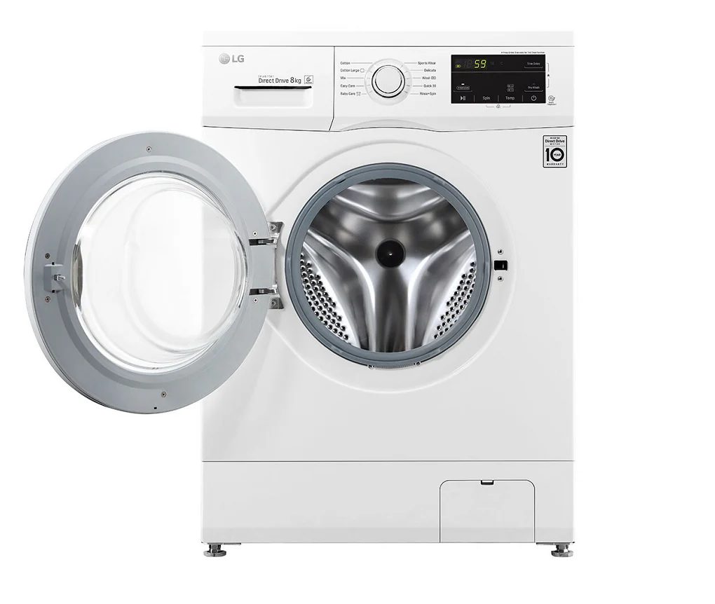 LG Washing Machine 8 kg-Inverter-WJ3H20NTP