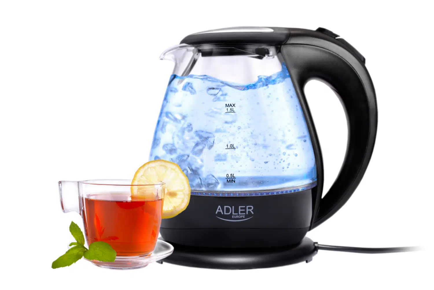 Adler Electric Kettle 1.5 Liters-AD 1224