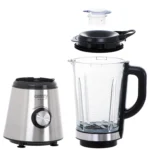 Camry blender CR 4083 showing power buttons and blending jar
