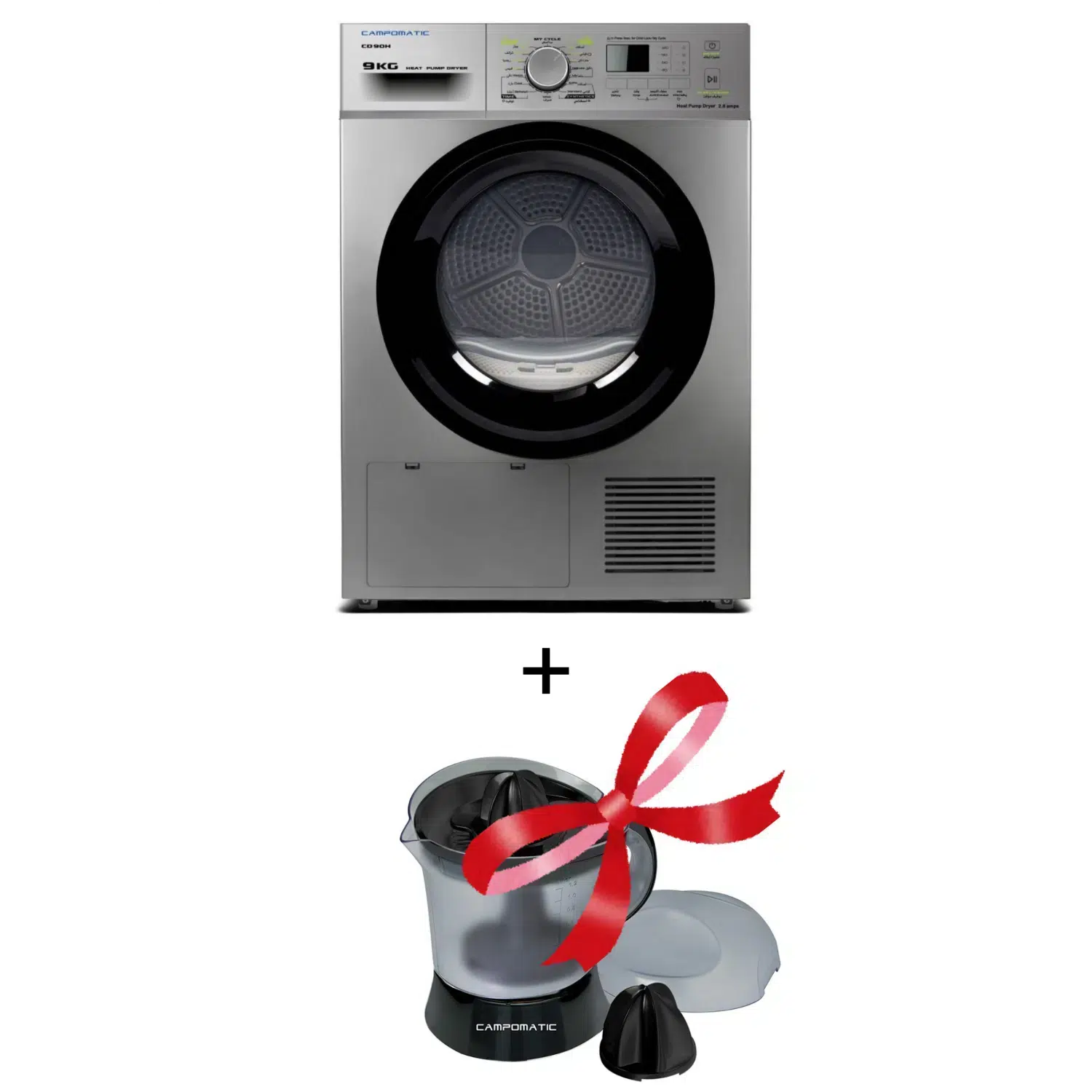 Campomatic Dryer 9kg-CD90HA+Campomatic Citrus Juicer-J25B