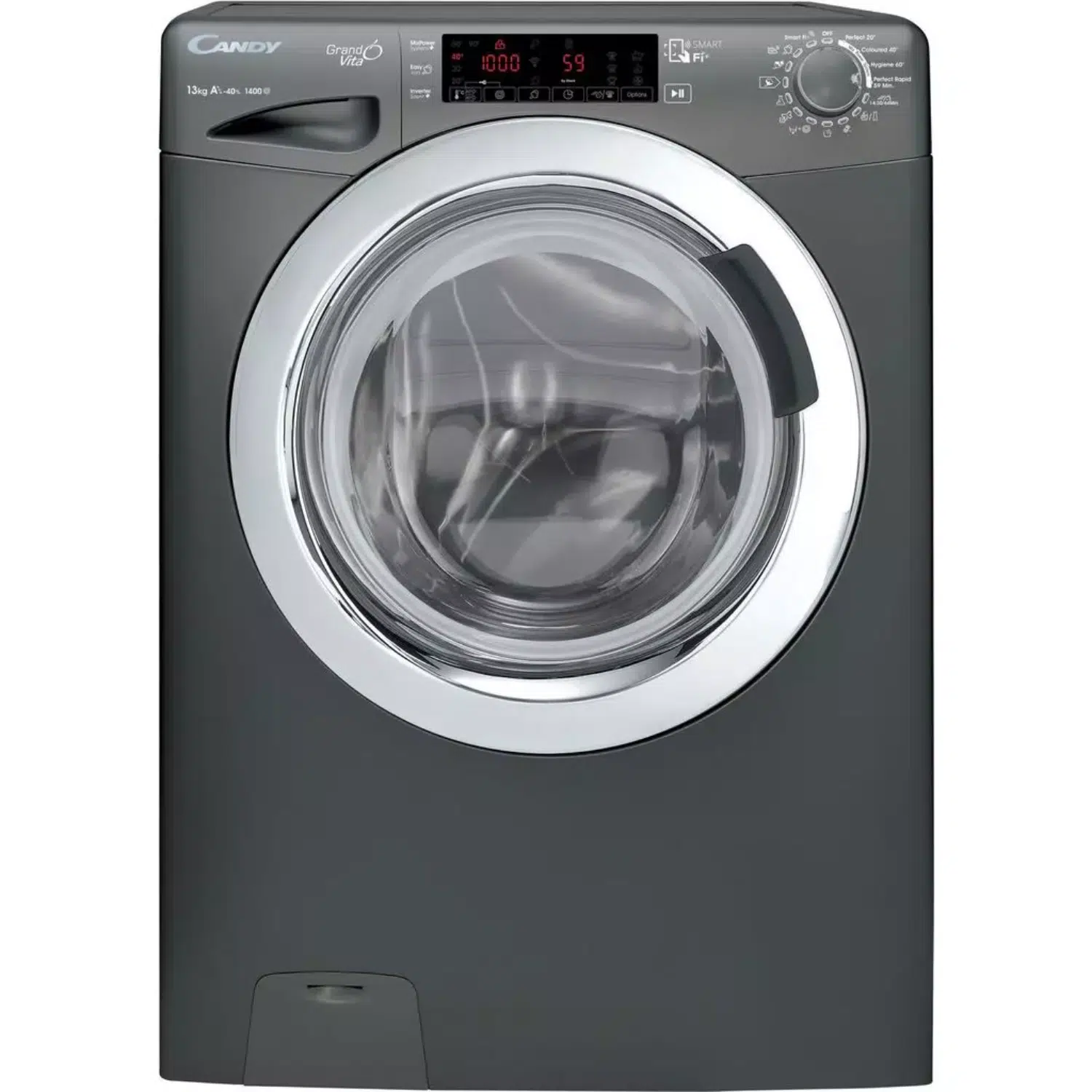 Candy Washer 13 Kgs Front Load- GVF-1413TWHCR/1-S