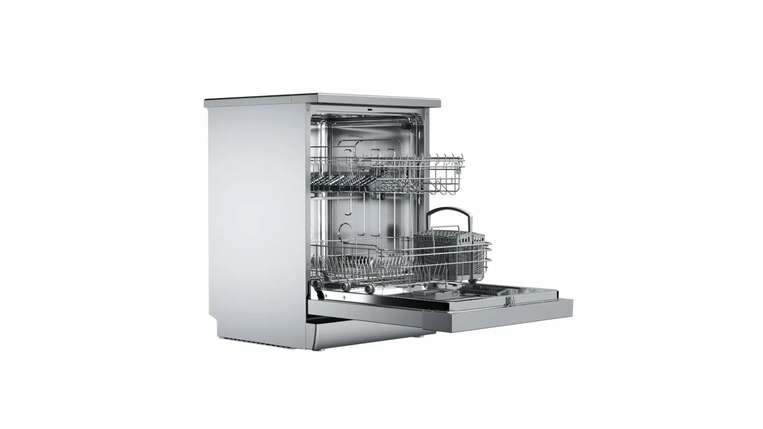 Teka freestanding dishwasher DFS 46710 SS front view