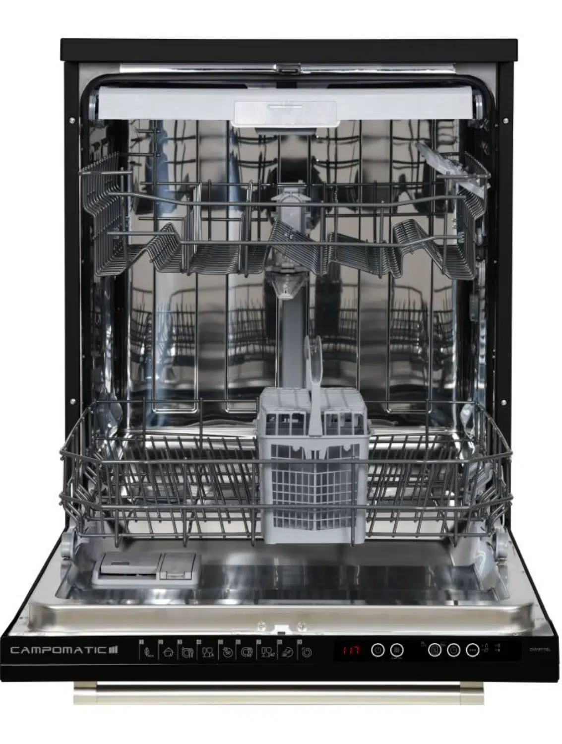 Free standing dishwasher Campomatic DW911TBL in kitchen