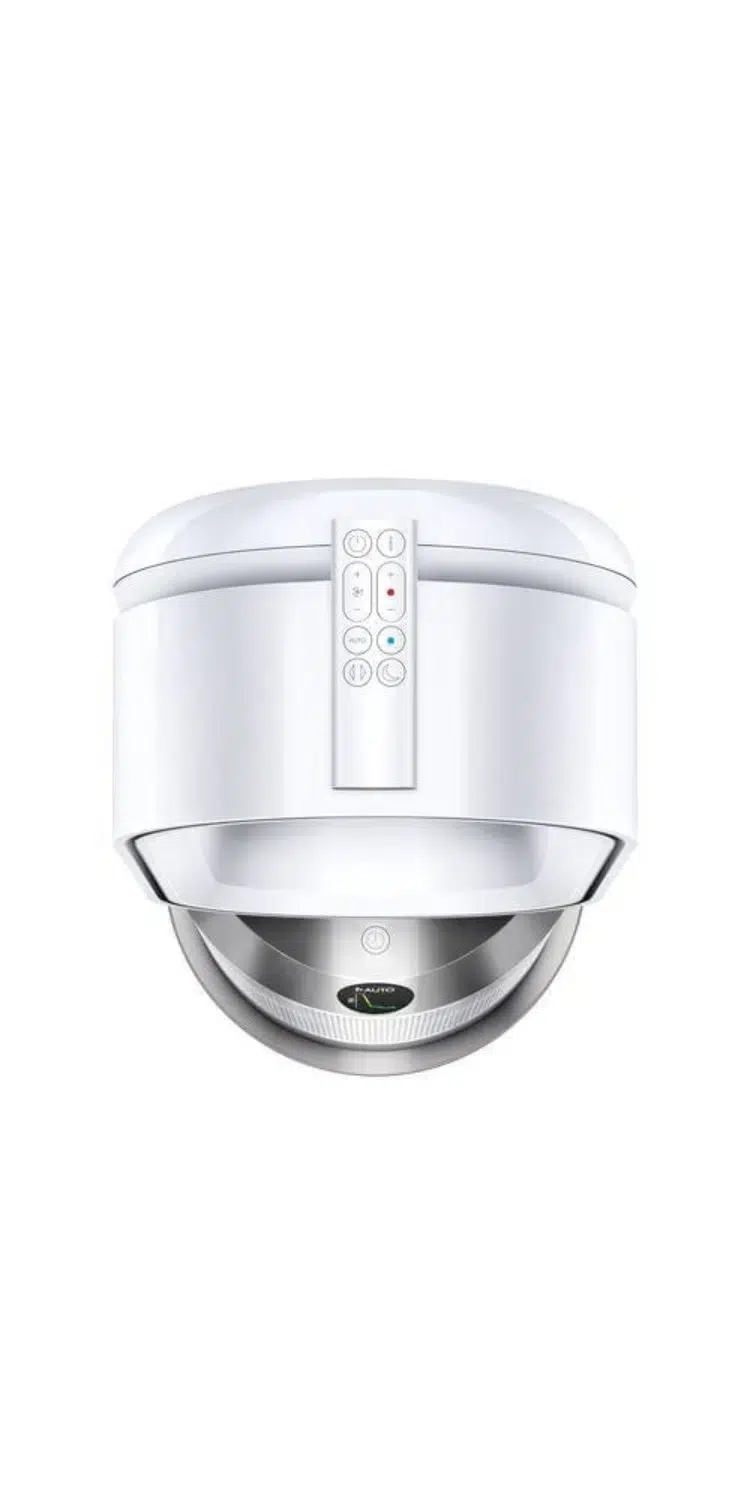 Dyson HP10 air purifier fan heater front view with control panel