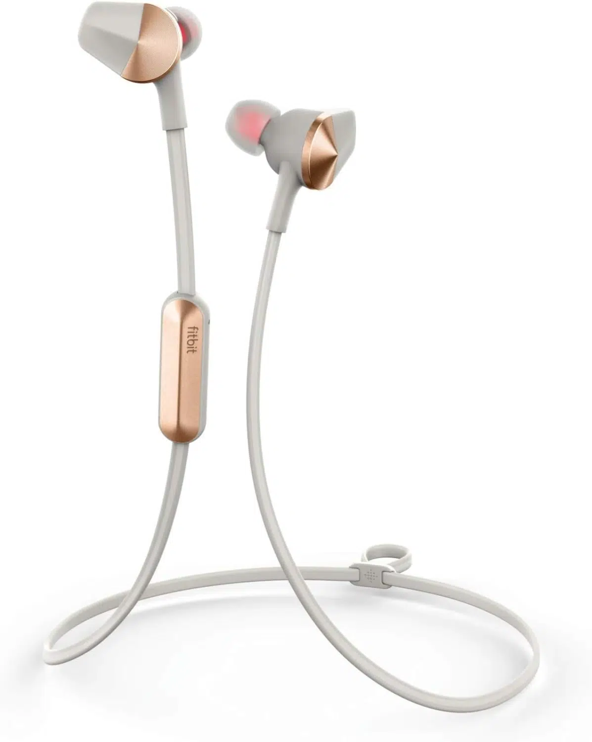 Fitbit Flyer Wireless Headphones, Lunar Gray