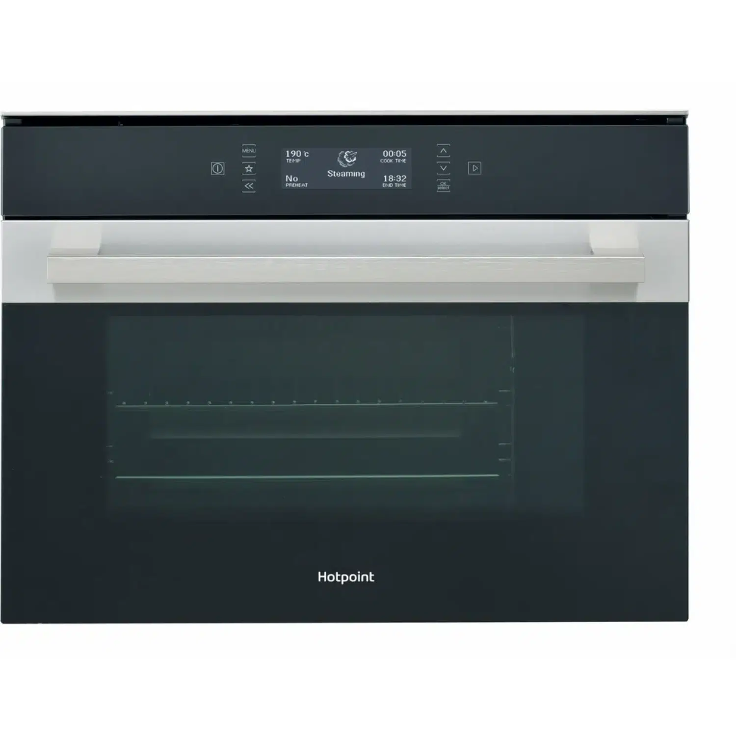 Hot Point 60 Cm Built In Electric Steam Oven-MS 998 IX H