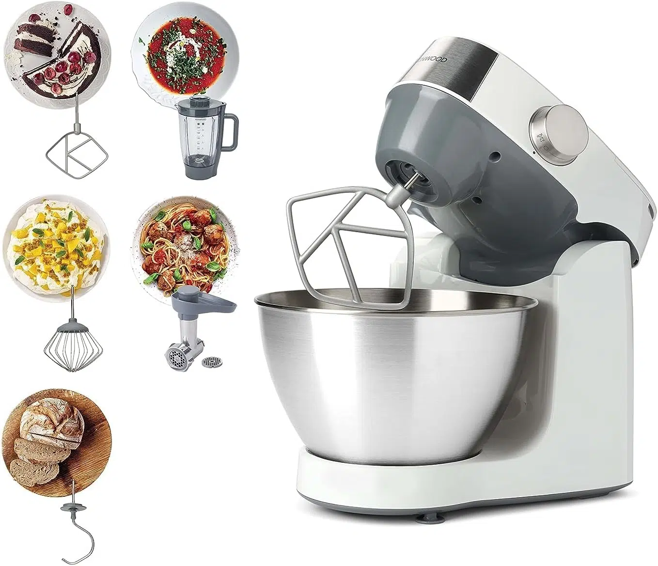 Compact Kenwood Prospero mixer KHC29 in modern kitchen