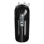 KitchenAid hand mixer 5KHM9212EOB front view with speed control and ergonomic grip