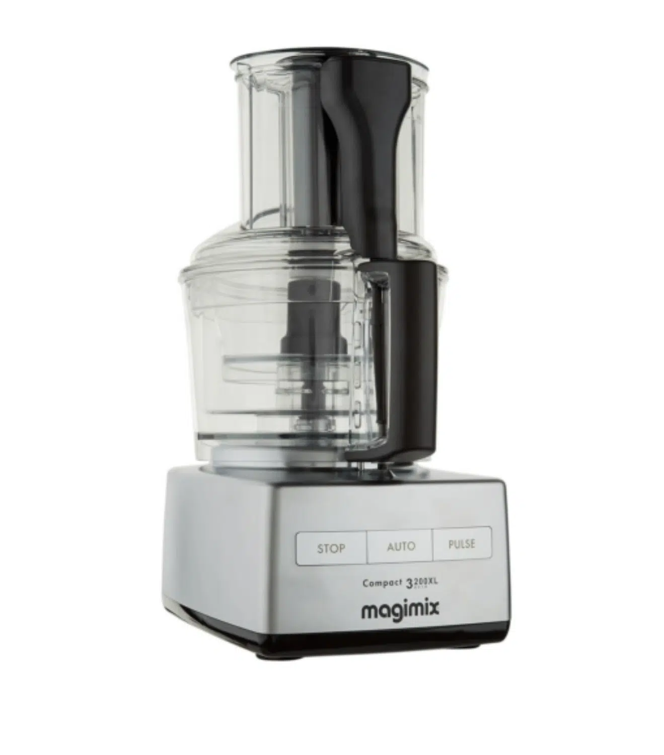 Magimix food processor MX3200CH front view highlighting compact design