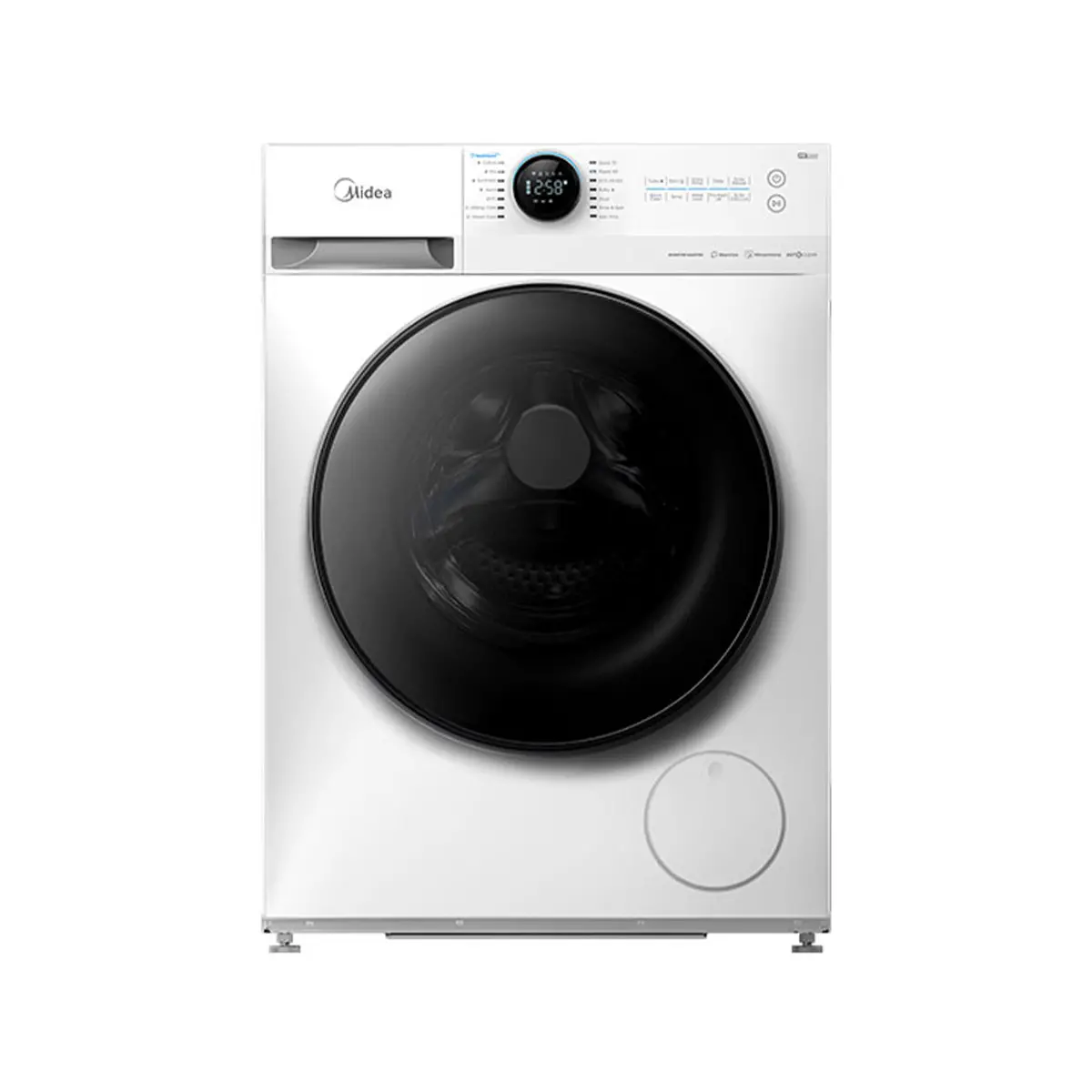 Midea Washer 11Kg Front Load-Inverter-MF200W110WB/W-GCC