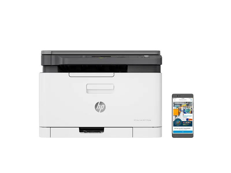 HP Color Laser 3 In 1 Printer-MFP178NW