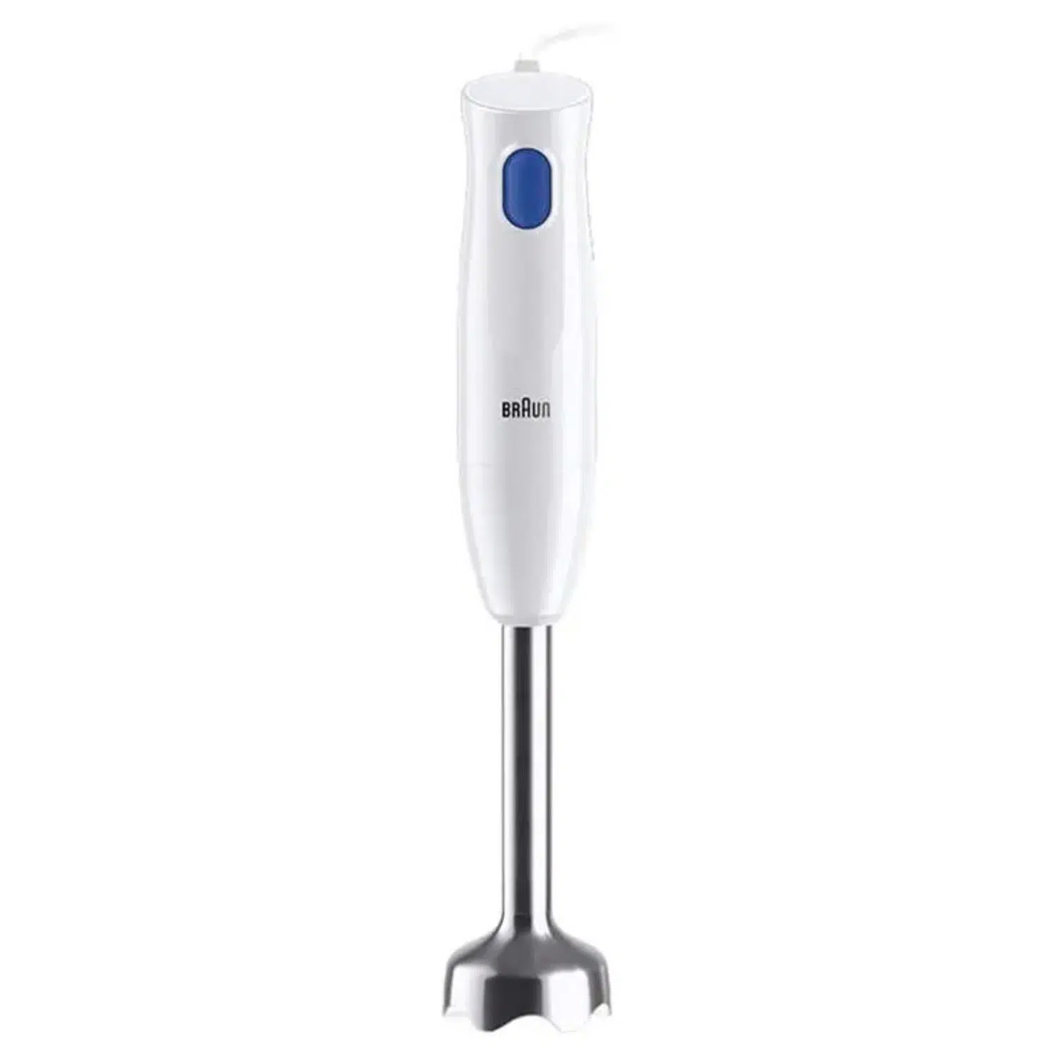 Braun white hand blender MQ10.001MWH compact design front view