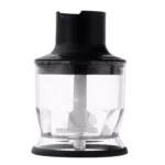 Braun hand blender MQ7085 front view with blending attachments