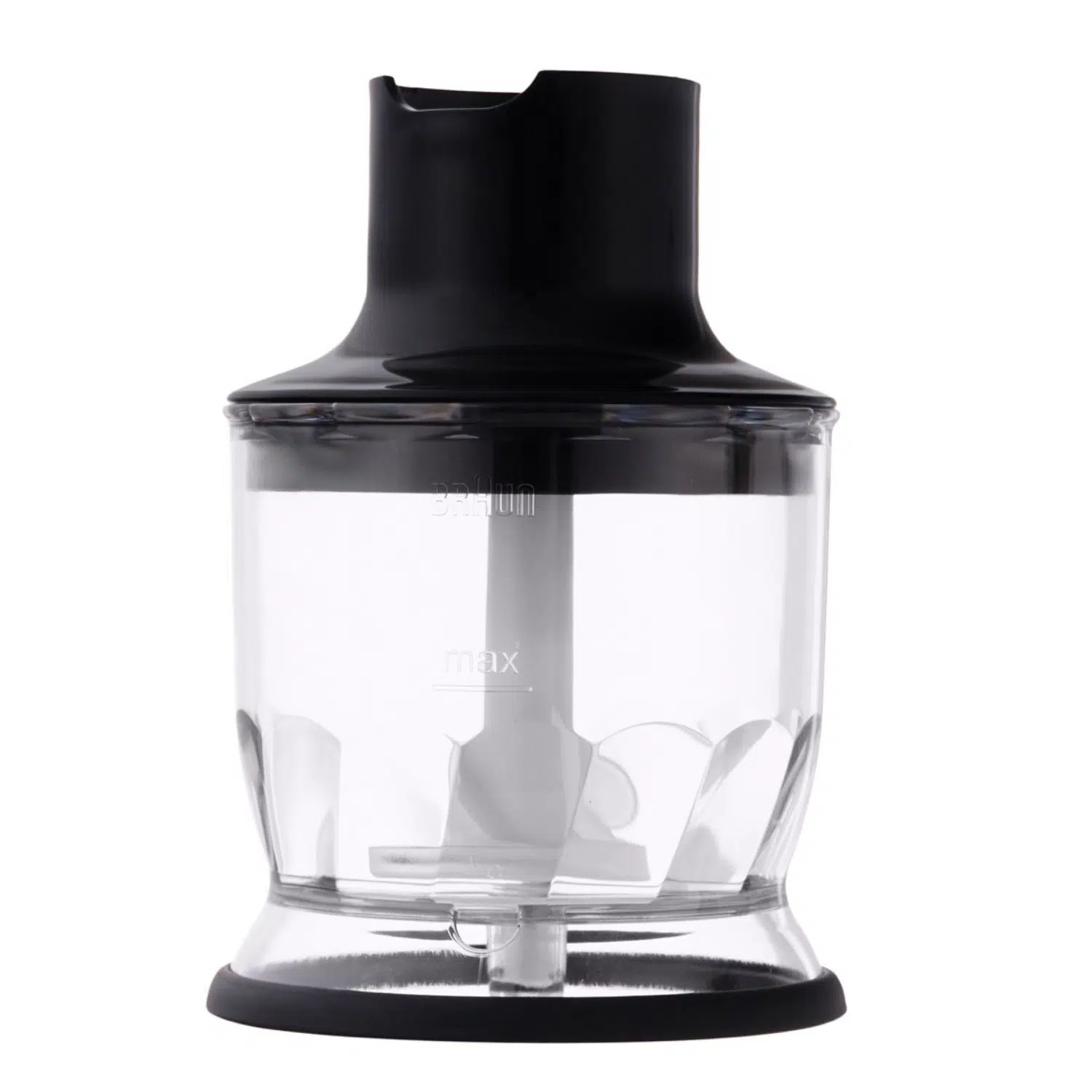Braun hand blender MQ7085 front view with blending attachments