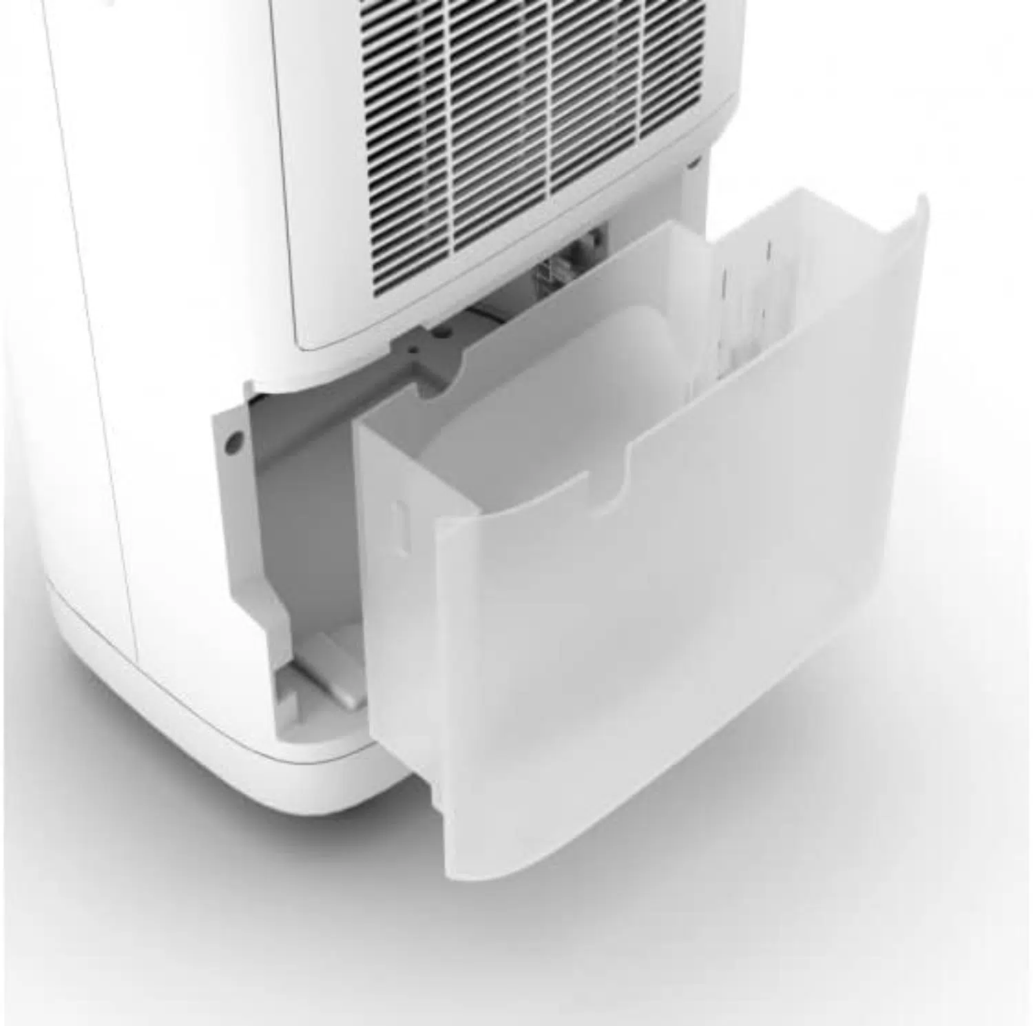 Olimpia Splendid OS02063 dehumidifier front view showing water tank