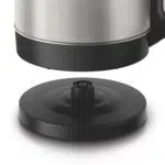 Philips kettle HD9305/26 front view with cordless 360-degree base