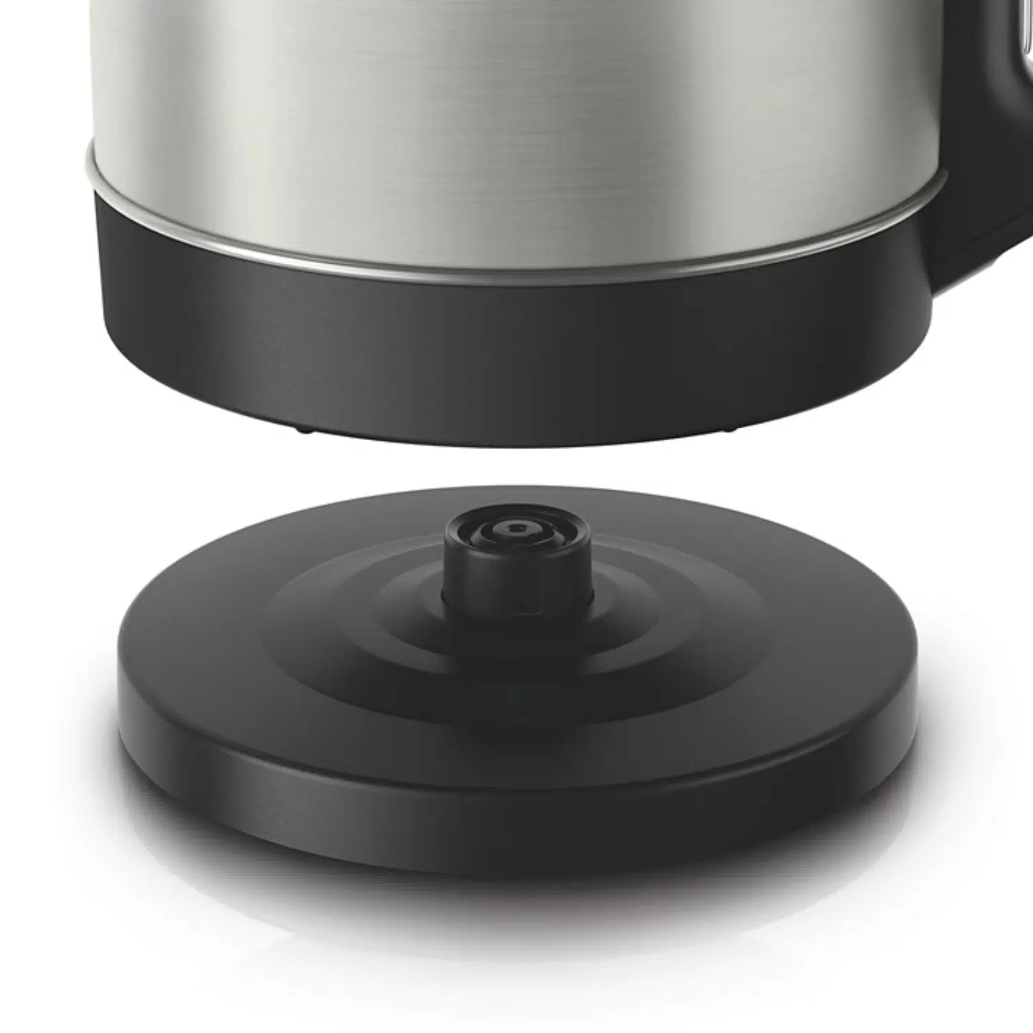 Philips kettle HD9305/26 front view with cordless 360-degree base