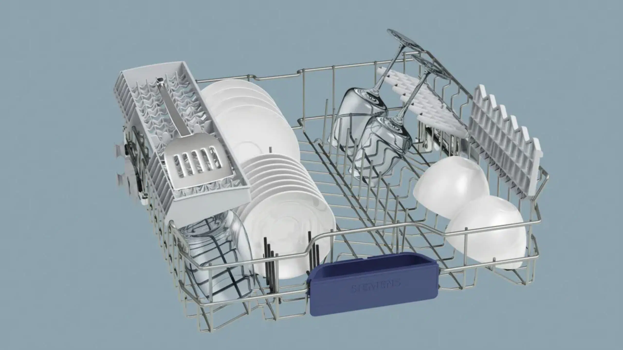 Control panel of Siemens SN25M231 dishwasher