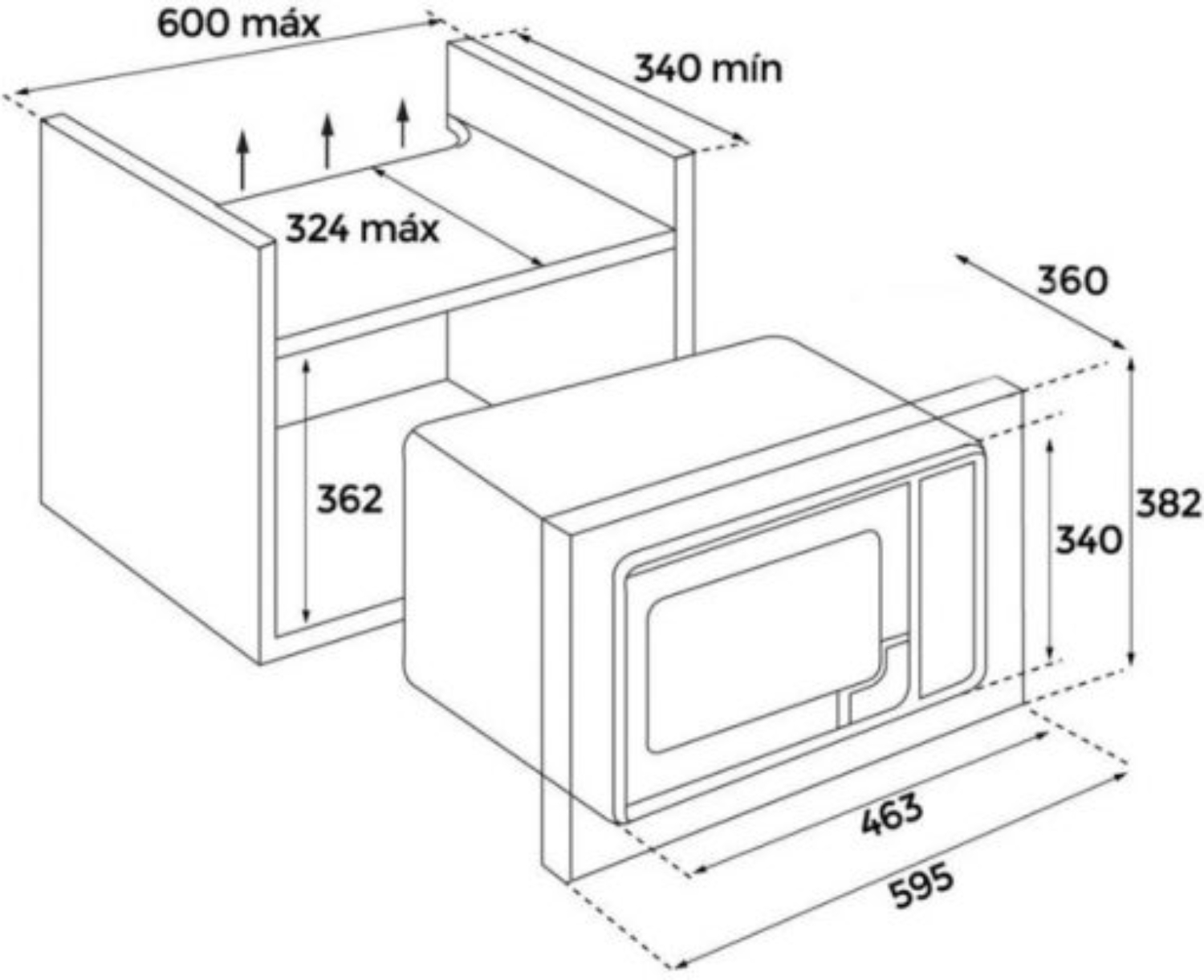 Teka Microwave Built-In MWE 207 FI 20L