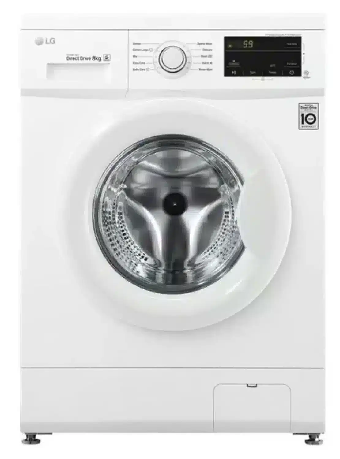 LG Washing Machine WJ3H20WTG 8kg front view
