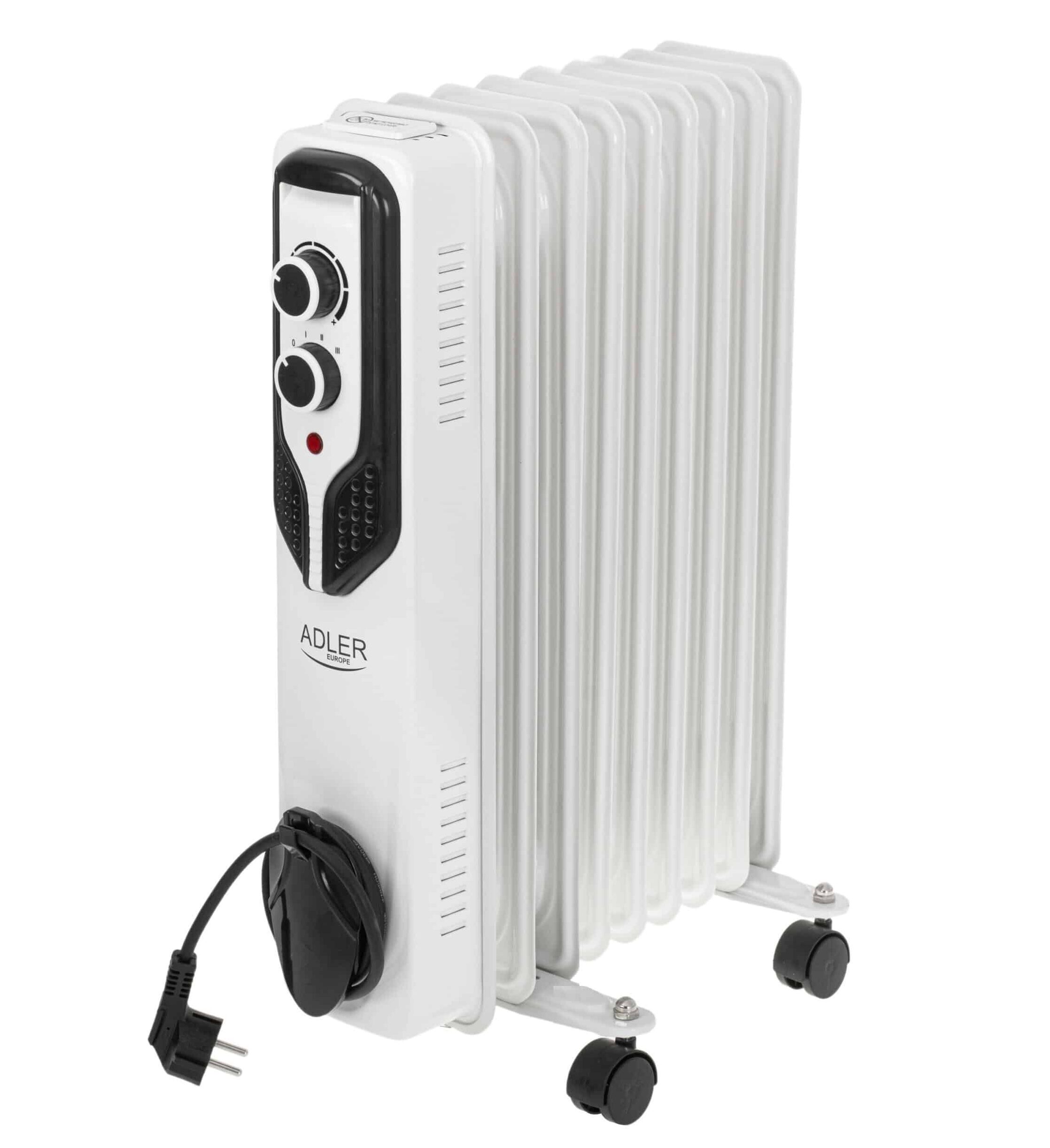 Adler Oil-Filled Heater AD 7816 – 3 Heat Settings & Safety