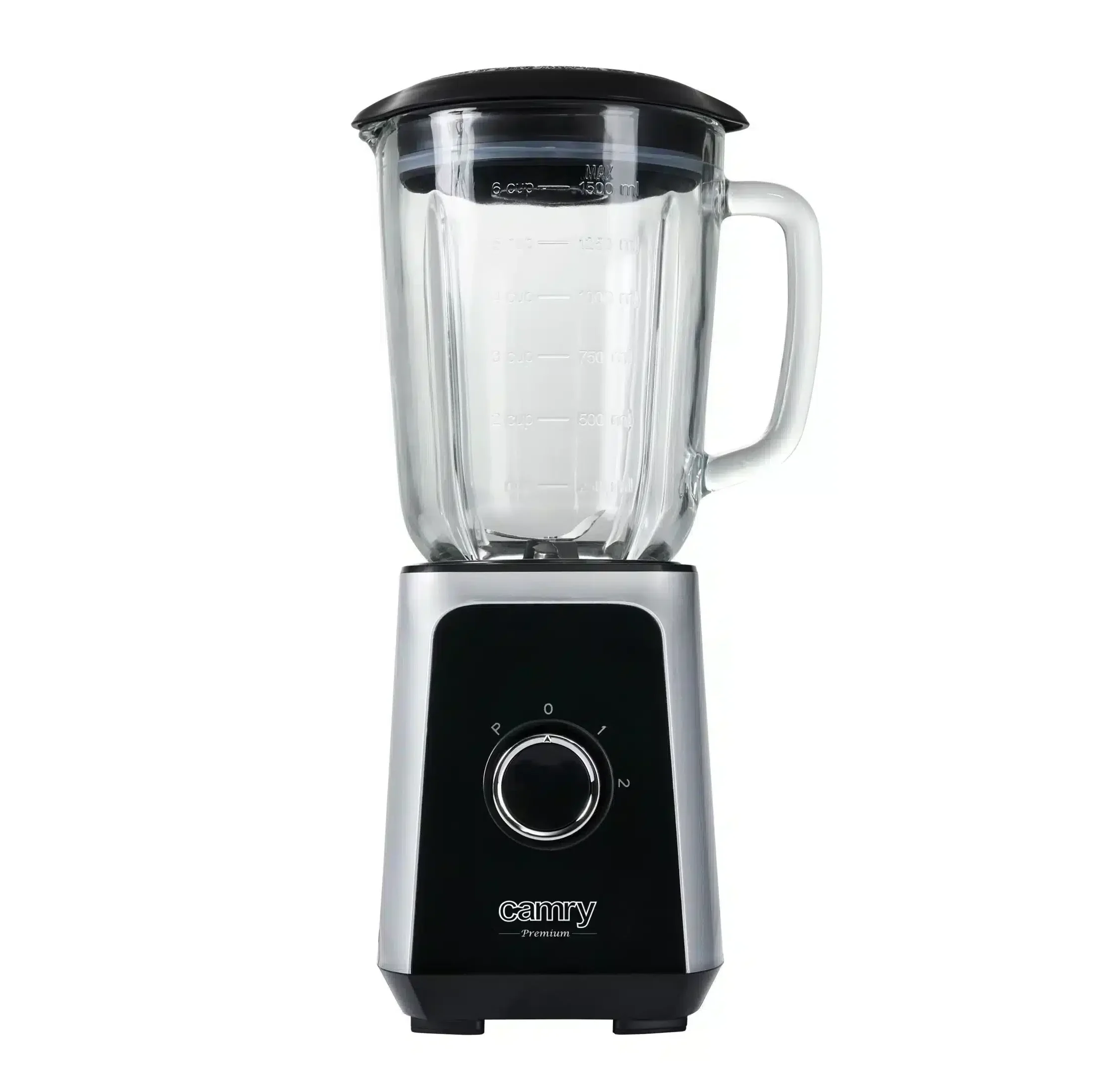 Camry blender CR 4077 front view with 1.5-liter jar