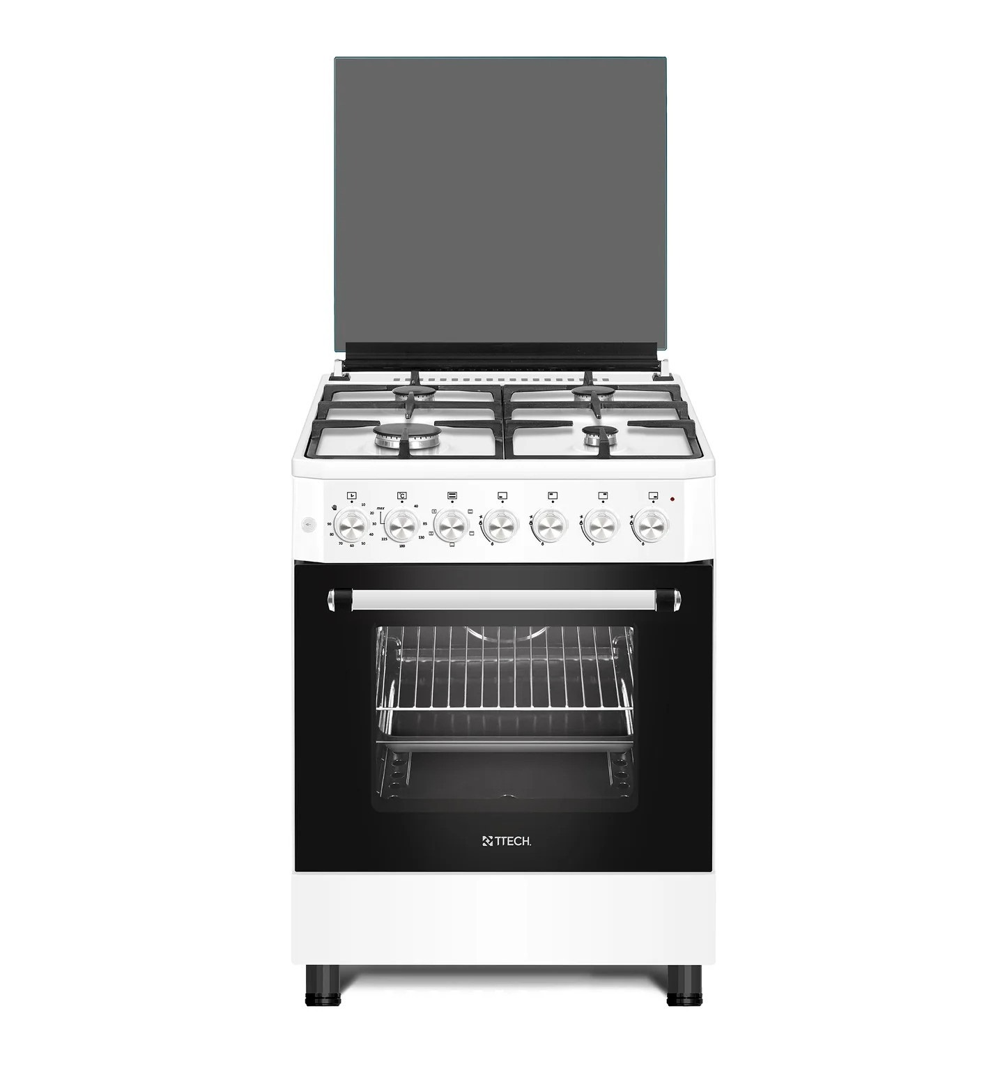 INFINITY GAS OVEN 60CM WHITE