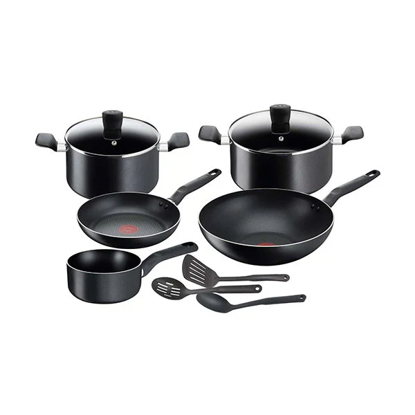 Tefal Super Cook 10 Pieces Cookware Set-B459SA85