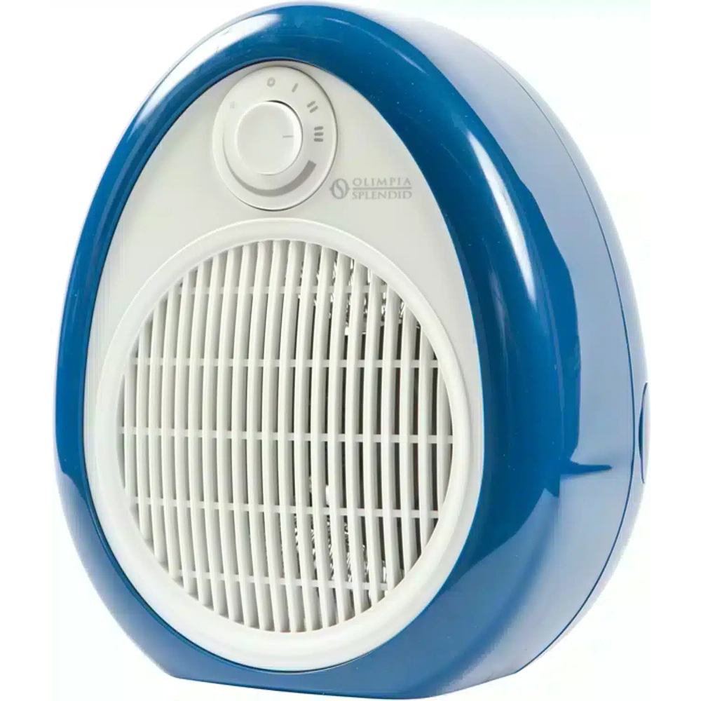 Olimpia Splendid Cromo White Aquamarine Fan Heater – 99612