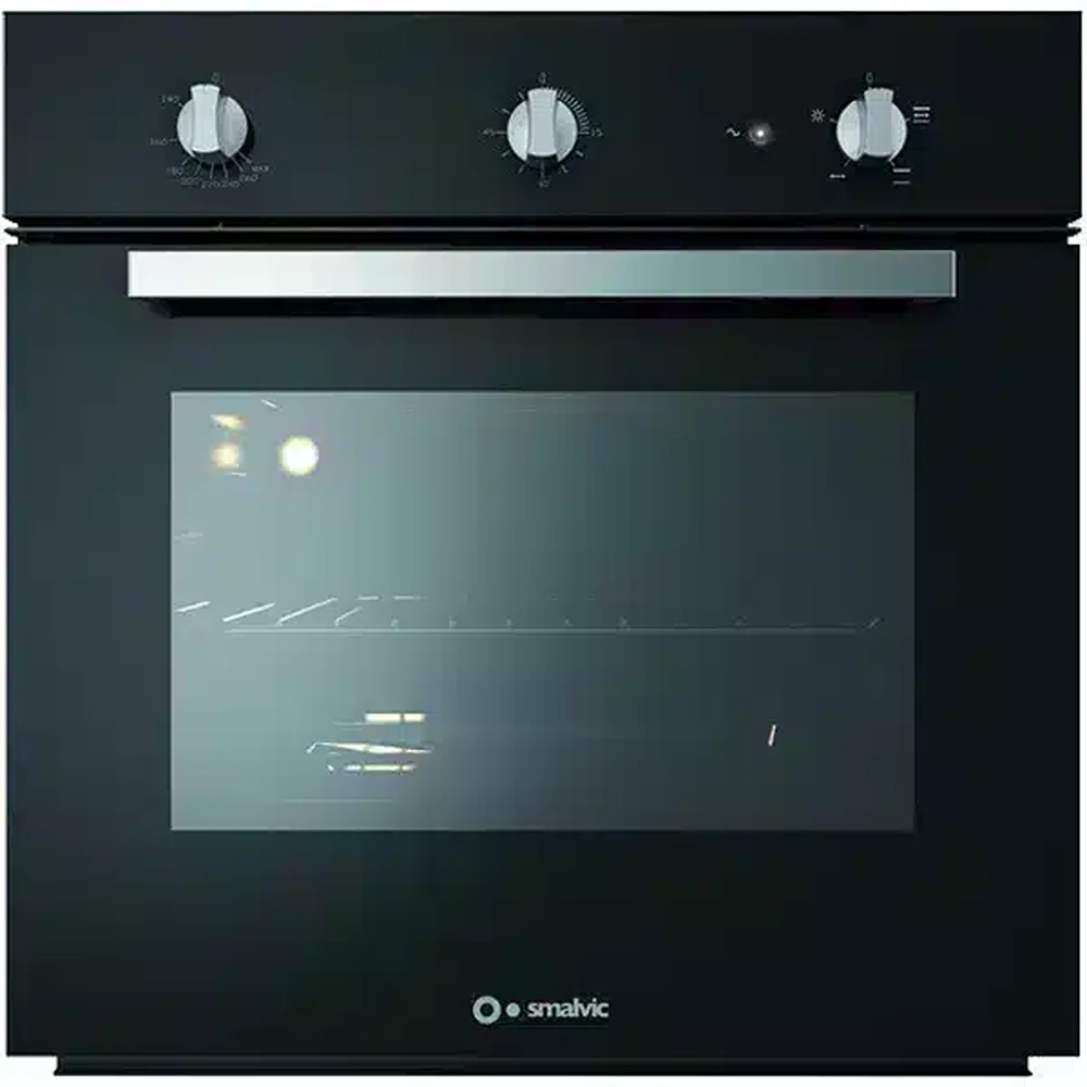 Smalvic 60 cm Built-In Electric Oven-FI-64GETBASIC/BLACK