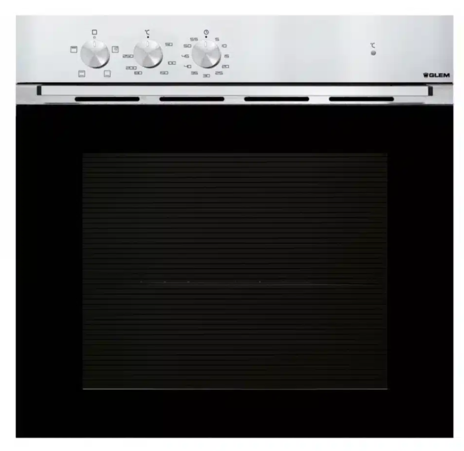 Glem Gas 60 cm Electric Oven-GFMF31IXFE4X