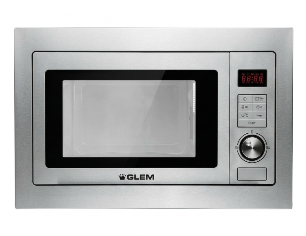 Glem Gas Built-In Microwave 25L-GMI253IX