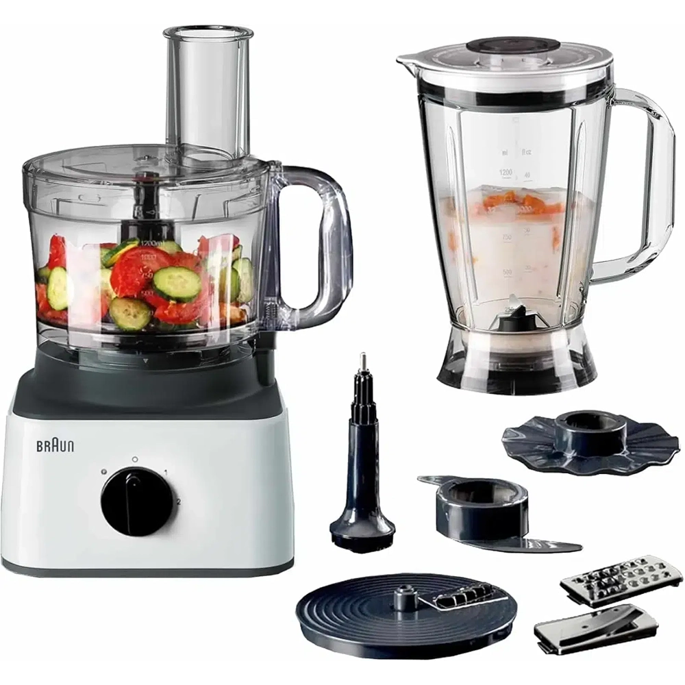 Braun Food Processor-FP0132WH