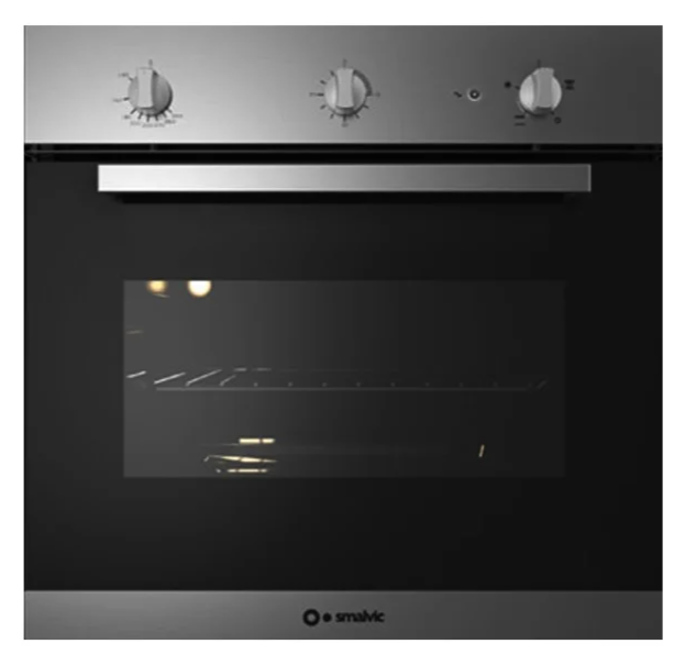 Smalvic 60 cm Built-in Gas Oven - FI-64GETC Inox