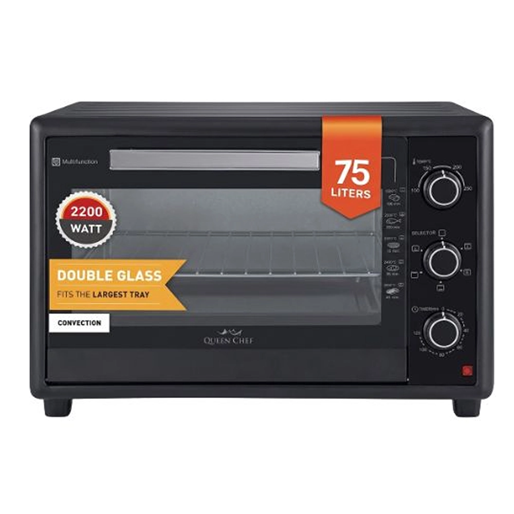 Queen Chef Electric Oven-DV-QCE75B