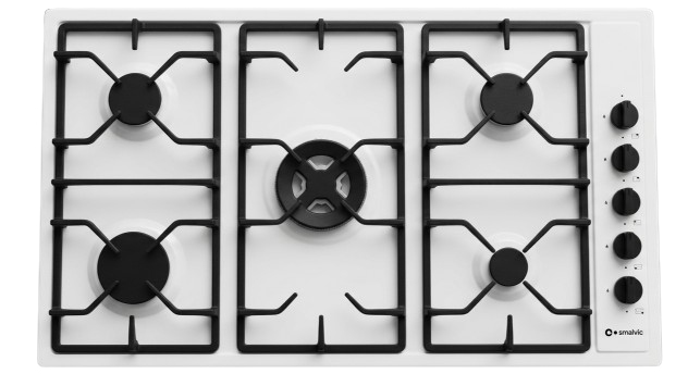 Smalvic 90 Cm Built-In Gas Hob- PI-L4G+1BDC GP2