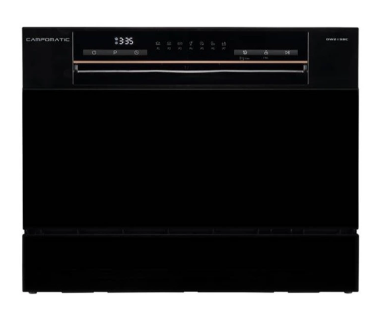 Campomatic Countertop Free Standing Dishwasher-DW215BC