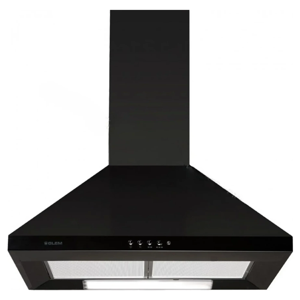 Glem Gas 60 Cm Chimney Hood -GHP64BK