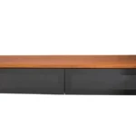 GASPARINI TABLE WALNUT VENEER ON TOP LOW CABINET-G.TVT160T/WN