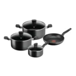 TEFAL Dark Stone 7 pc set stewpots-B491S785