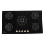 Gasparini 90 Cm Gas Hob-G.GHCG90 4G+1WBK
