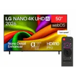 LG TV 50 Inch 4K NANO UHD AI Smart-50NU850B6LA