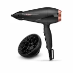Babyliss Ionic Hair Dryer 2100W Black/Rose Gold-6709DE