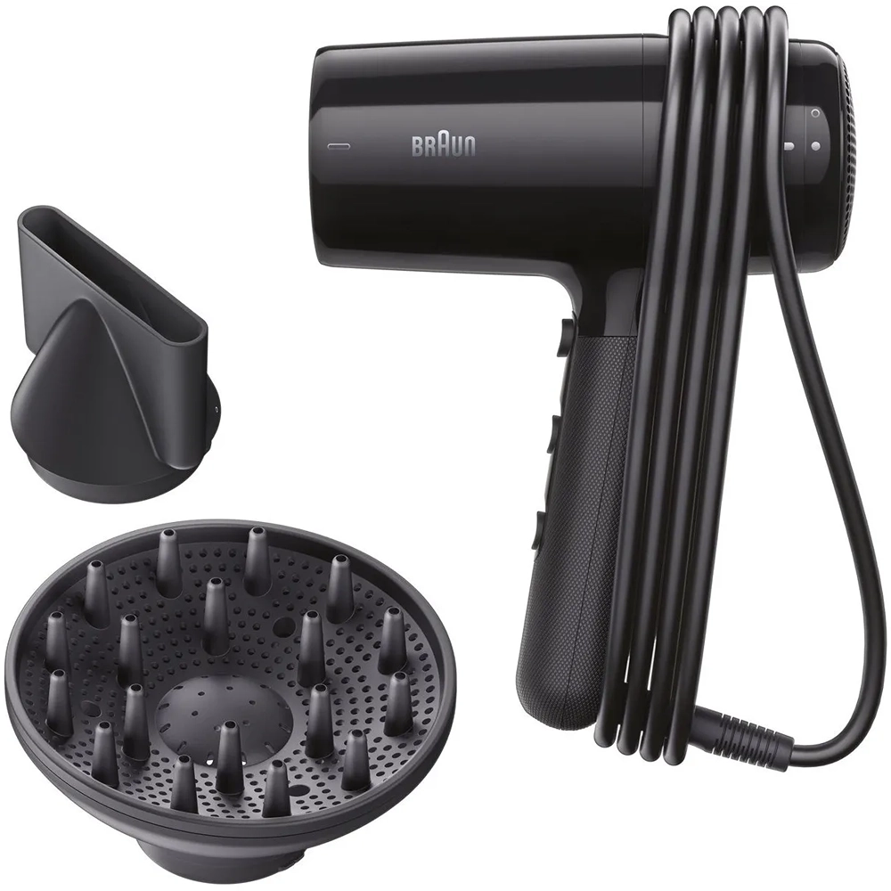 BRHD215E Braun Hair Dryer 2100W Black-BRHD215E - Image 1