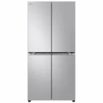 LG Refrigerator 594 Liters Platinum Silver-GCB-244DFPL