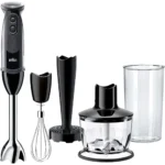 Braun Hand Blender Set 1000W MultiQuick 5 Vario Black-MQ5237BK