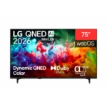 LG 75QNED70B6T 75 Inch 4K QNED Mini LED webOS 26 Smart TV